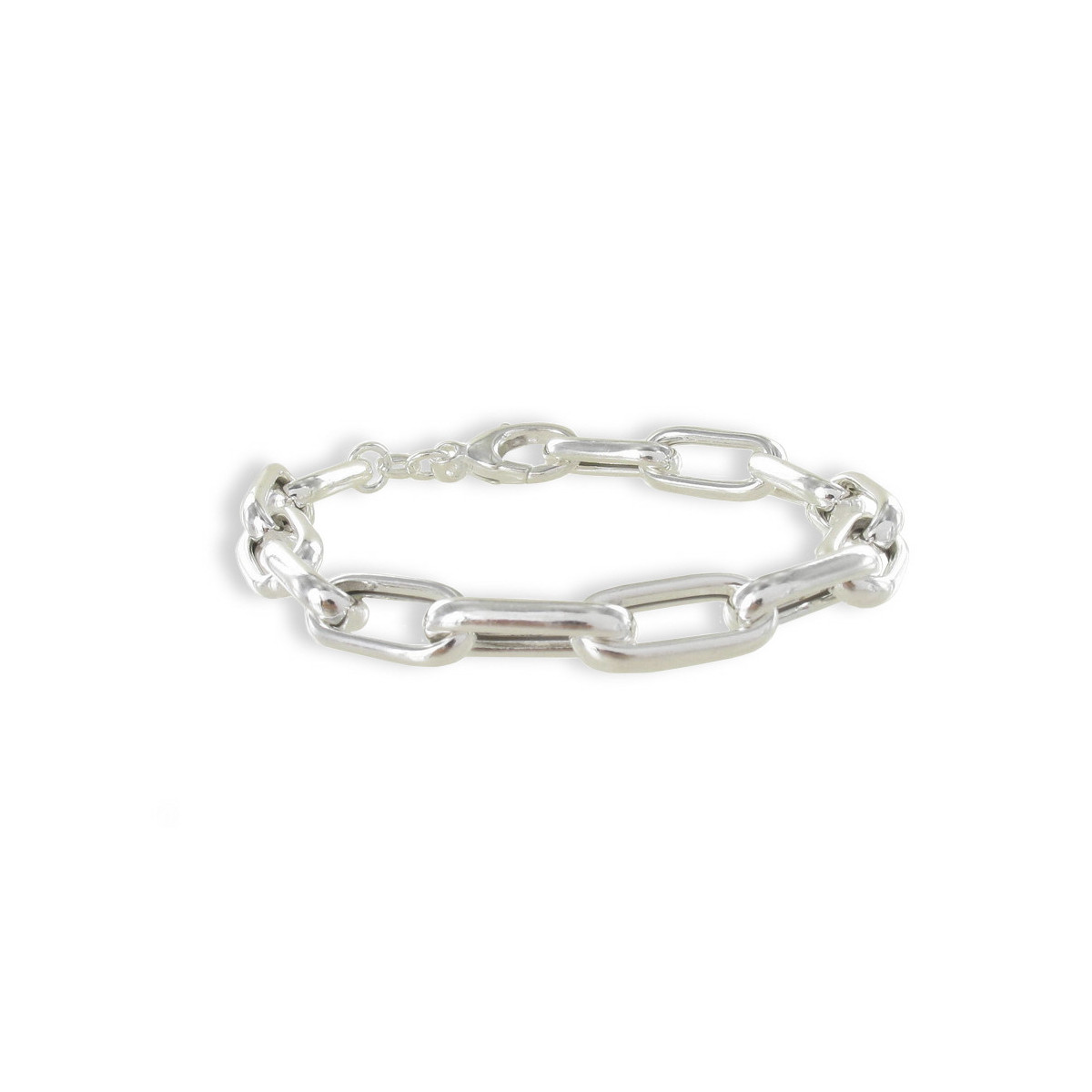 PULSERA ARGOLLAS PLATA