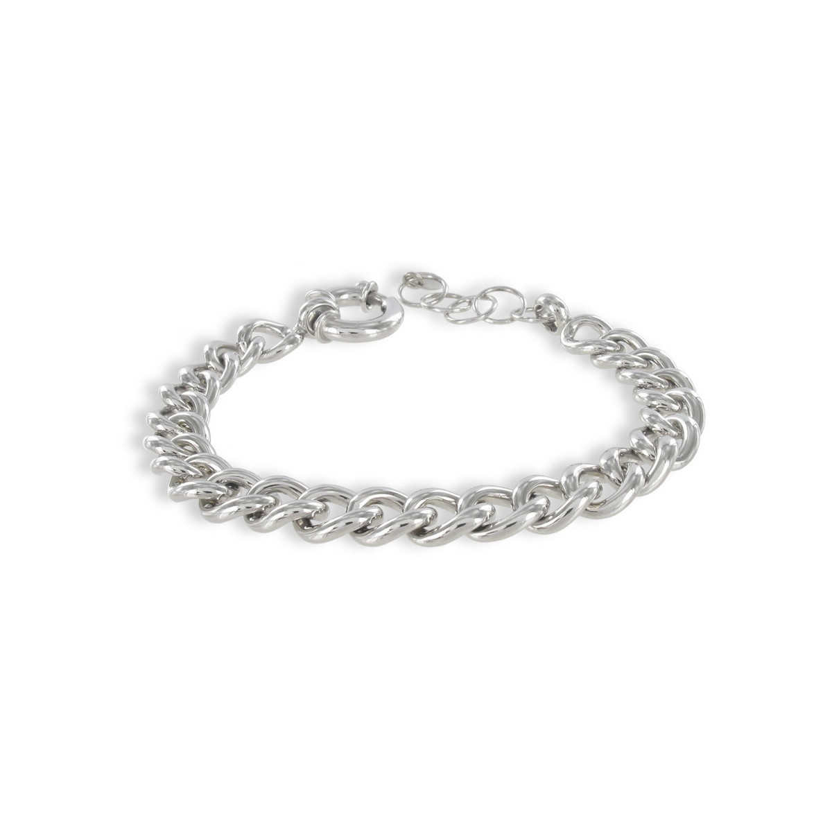 PULSERA CADENA PLATA