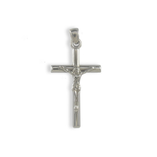 CRUZ TUBO CON CRISTO 3 X 2 CM