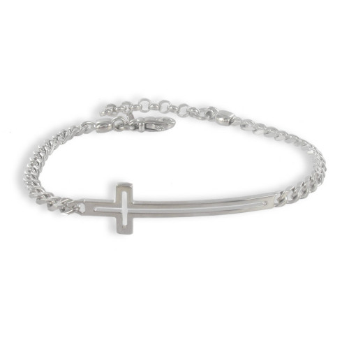 PULSERA CON SILUETA CRUZ