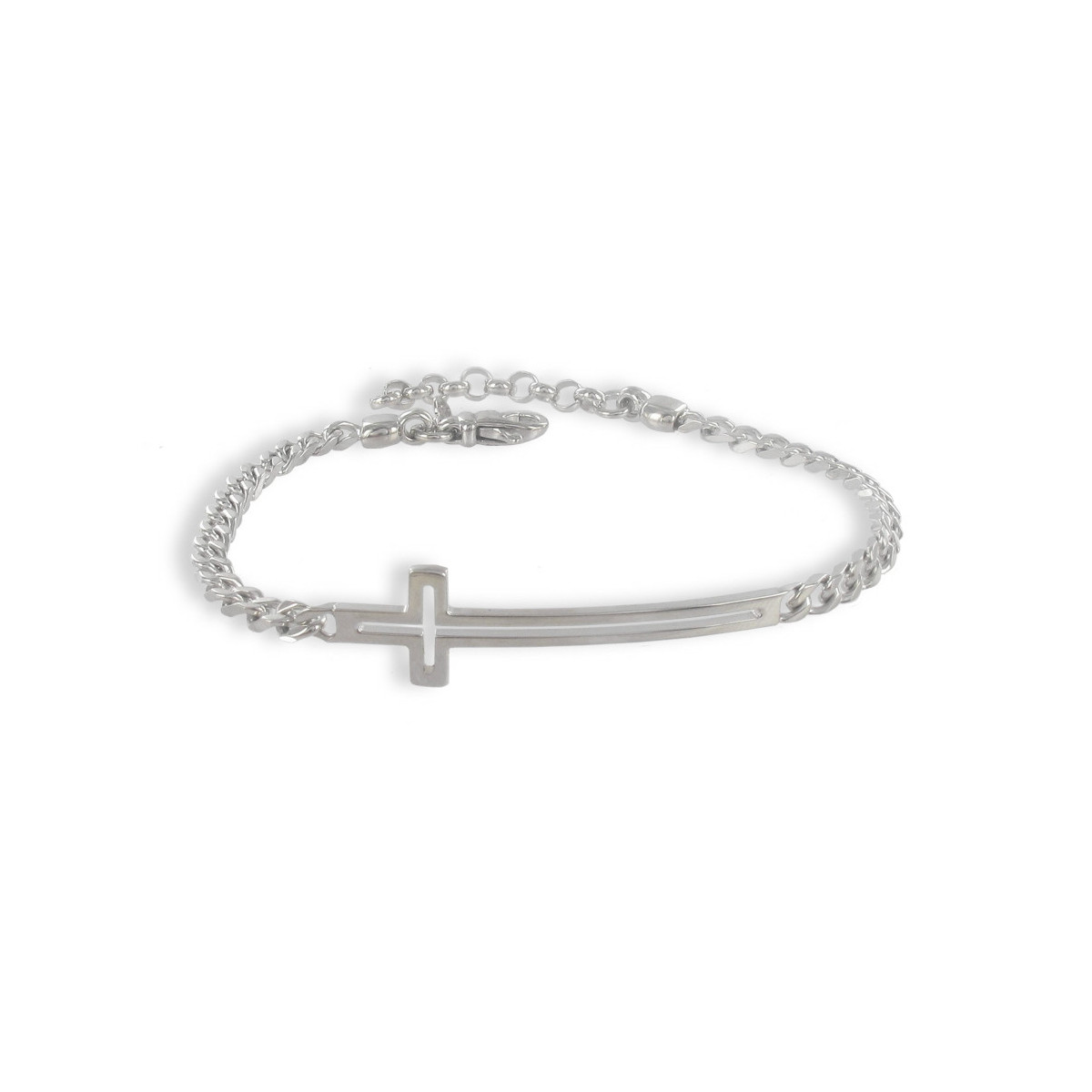 PULSERA CON SILUETA CRUZ