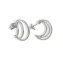 PENDIENTES 3 AROS PLATA