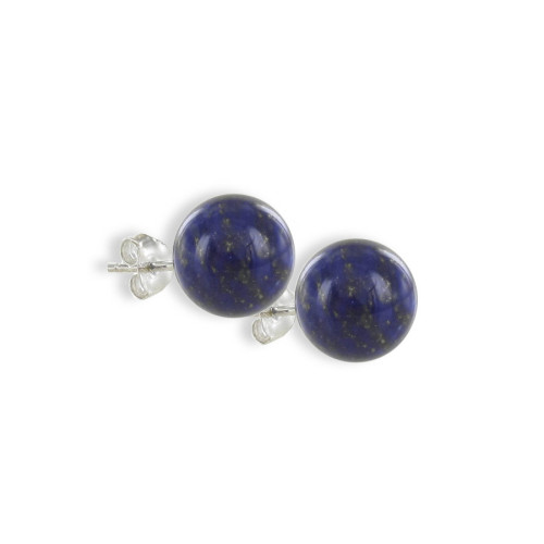 PENDIENTES LAPISLAZULI 10 MM