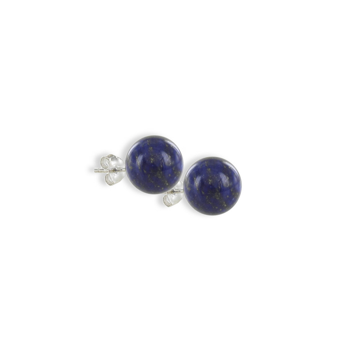 PENDIENTES LAPISLAZULI 10 MM