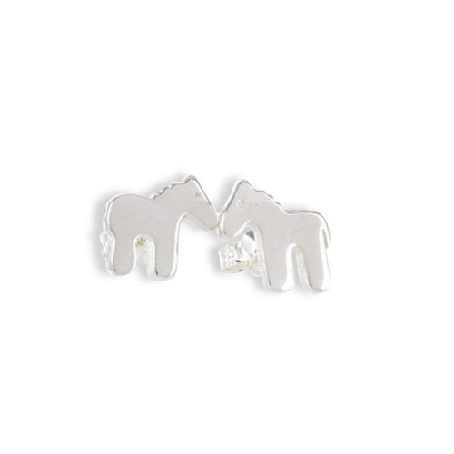 PENDIENTES PLATA CABALLO